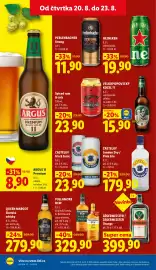 Lidl leták Strana 26: Queen Margot Skotská Whisky €279,90, Perlenbacher Strong €11,90