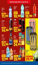 Lidl leták Strana 27: RAJEC NEPERLIVÁ VODA €11,90, Birell světlý €13,90