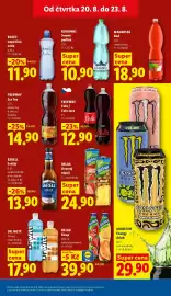 Lidl leták Strana 29: RAJEC NEPERLIVÁ VODA €11,90, Birell světlý €13,90