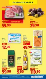 Lidl leták Strana 43: Bellarom Royal instantní káva €99,90, Švestky €29,90
