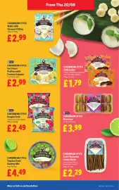 Lidl leaflet week 34 Page 17: Caribbean Style Dragon Fruit €2,49, Caribbean Style Tropical Fruit Gummy Mix €4,49