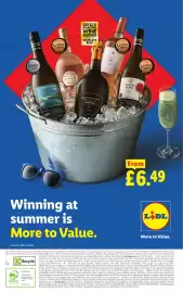Lidl leaflet week 34 Page 34: Deluxe sparkling wine selection €6,49