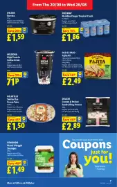 Lidl leaflet week 34 Page 7: No Added Sugar Tropical Crush €1,86, Gelatelli Swirled Ice Cream Tubs €1,50