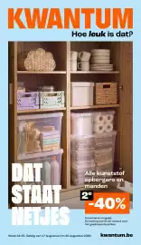 Kwantum folder Pagina 1: Alle kunststof opbergers en manden