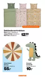 Kwantum folder Pagina 10: Kussen Krokokodil €10,00, Vloerkleed Circus €55,00