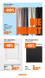 Kwantum folder Pagina 16: Milou €26,10, Plisségordijnen Dae €53,10