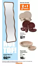 Kwantum folder Pagina 4: Decoratieschaal Wave €22,00, Off-white of bordeaux Vanaf €5,50