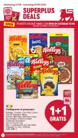 Delhaize folder week 33 Pagina 1: Ontbijtgranen of graanrepelen €2,99