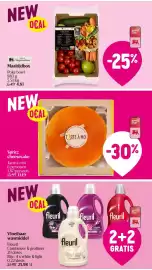 Delhaize folder week 33 Pagina 40: Vloeibaar wasmiddel Fleuril €25,98, Spritz cheesecake €11,19