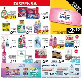 Volantino Eurospesa Pagina 11: Panno ballerina VIM €0,99, Fabuloso pavimenti lavanda/loto €1,79
