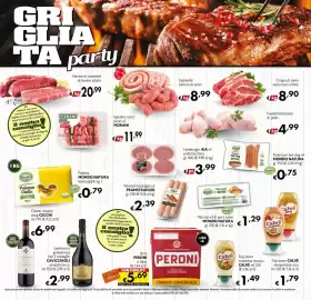 Volantino Eurospesa Pagina 2: Polenta Gialla Mondo Natura €0,79, Coppa di suino senza osso a fette €8,90