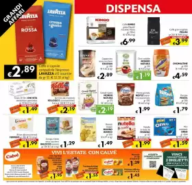 Volantino Eurospesa Pagina 6: Cereali Ripieni MONDO NATURA €2,19, Nutella b-ready FERRERO €1,99