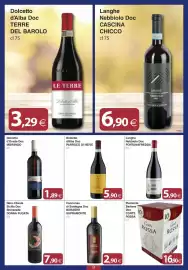 Volantino Docks Cash&Carry Pagina 11: Corte Rossa €16,90, Dolcetto d'Alba Doc Parroco di Neive €5,90