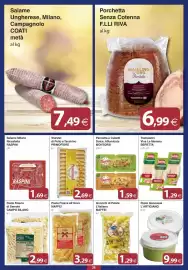 Volantino Docks Cash&Carry Pagina 26: Salame Ungherese Campagnolo €7,49, Tramezzini Viva La Mamma Beretta €1,29