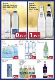 Volantino Docks Cash&Carry Pagina 8: Acqua Naturale Frizzante Lievemente Frizzante Valmora €0,29