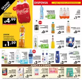Volantino Spak Supermercati Pagina 10: Bagnoschiuma Felce Azzurra €2,29, Deodorante NIVEA €2,29