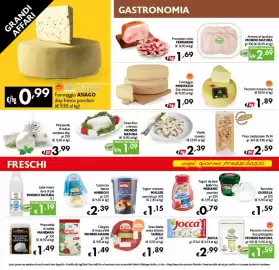 Volantino Spak Supermercati Pagina 4: Formaggio Montasio dop mezzano €1,09, Pinsa tradizionale La Pinea €2,59