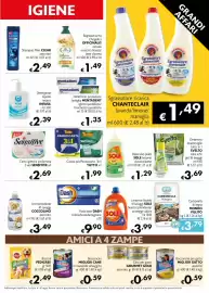 Volantino Maxi Family Pagina 7: Cibo per gatto GOURMET GOLD €0,69, Dentifricio protezione famiglia MENTADENT €1,35