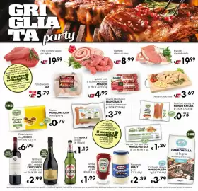 Volantino Maxi Supermercati Pagina 2: Polenta Gialla Mondo Natura €0,79, Alette di pollo maxi €3,69