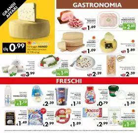 Volantino Maxi Supermercati Pagina 4: Formaggio Montasio dop mezzano €1,09, Pinsa tradizionale La Pina €2,59