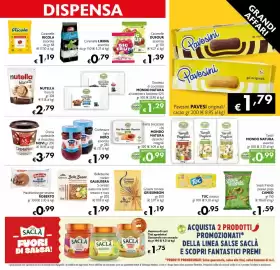 Volantino Maxi Supermercati Pagina 7: Grissini torinesi GrissinBon €1,19, Snack friends peanut pops CAMEO €1,59