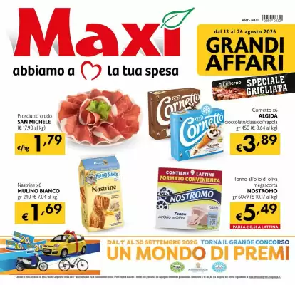 Maxi (valido fino al 26-08)