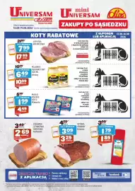 Społem gazetka | Praga Poludnie Strona 1: Łopatka wieprzowa €7,99, Kiełbasa Kozłowski €2,69