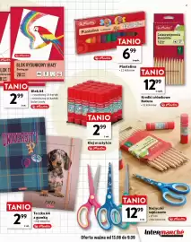 Intermarche gazetka Strona 9: Nożyczki szpiczaste Berlitz €12,99, Plastelina Berlitz 12 Kolorów €6,99
