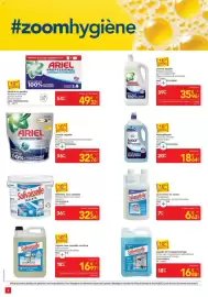 Catalogue METRO page 2: Solivaisselle liquide machine €16,97, ARIEL PROFESSIONNEL €49,32