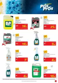 Catalogue METRO page 3: Jex Décapant four €21,47, Teepol Nettoyant multi-usages €10,34