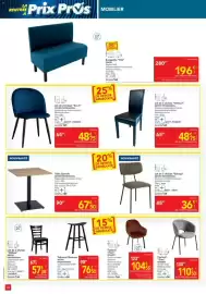 Catalogue METRO page 34: METRO PROFESSIONAL Eva II €48,75, REVERDY Fauteuil "Gino" €110,00