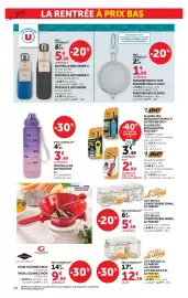 Catalogue Super U | La rentrée à prix bas page 14: BIC Allume-feu Megalighter Multi €2,09, PASSOIRE INOX €1,99
