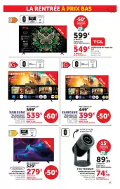 Catalogue Super U | La rentrée à prix bas page 23: SAMSUNG TÉLÉVISEUR 55" QLED SAMSUNG €399,00