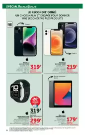 Catalogue Super U | La rentrée à prix bas page 32: Apple iPhone 12 €219,00, Apple IPAD 8 10,2' €179,00