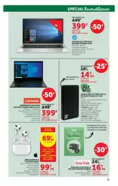 Catalogue Super U | La rentrée à prix bas page 33: HP ORDINATEUR PORTABLE RECONDITIONNÉ €399,00