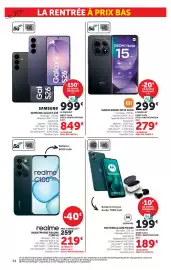 Catalogue Super U | La rentrée à prix bas page 34: Realme SMARTPHONE REALME C100 5G €219,00