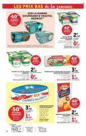 Catalogue U Express page 10: SOIGNON FROMAGE AU LAIT PASTEURISE DE CHEVRE SAINT-MAURE €1,28