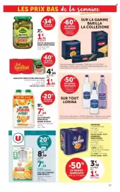 Catalogue U Express page 17: Joker Le Fruit €7,64, D'aucy Haricots verts €1,96