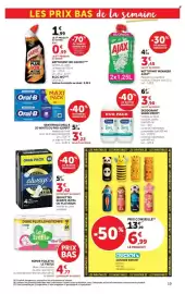 Catalogue U Express page 19: Always Serviettes €3,42, DUCK'N GOURDE ENFANT €6,99