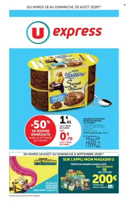 U Express (valable jusqu'au 30-08)