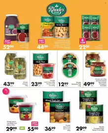 Save Hyper catalogue Page 18: Rhodes Chick Peas €23,99, Rhodes Gherkins €43,99