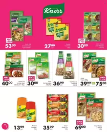 Save Hyper catalogue Page 23: Knorr Salad Dressing €36,99, Knorr Dry Marinade €30,00