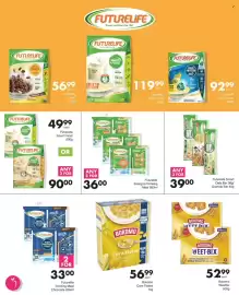 Save Hyper catalogue Page 37: Futurelife Energize Drinking Meal €36,00, Futurelife Smart Oats Bar Granola Bar €39,00