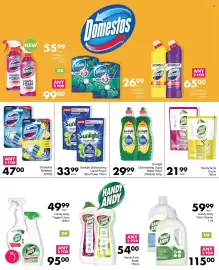 Save Hyper catalogue Page 74: Sunlight Dishwashing Liquid Pouch Ultra Power €33,99, Domestos Rimblock €47,00
