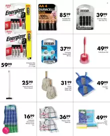 Save Hyper catalogue Page 83: Apollo Super 400 Metal Mop €31,99, Duracell Plus AA 4 €85,99