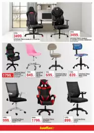 Baumax leták Strana 3: Diablo otočná židle x-gamer 2.0 darl obsidian €3.499,00, Otočná židle DS90122P €1.799,00