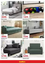 Baumax leták Strana 6: Válena Jacek €4.999,00, Postel Olimp šedá €7.599,00