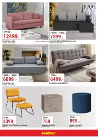 Baumax leták Strana 7: Pohovka Ivo €6.899,00, Max rohová sedací souprava €7.399,00