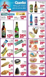 Qanto leták týden 33 Strana 1: Airwaves/Orbit €12,99, Corny Big €12,99