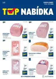 Makro leták Strana 1: Dušená šunka standardní €93,90, DUŠENÁ ŠUNKA STANDARD PLÁTKY €104,90
